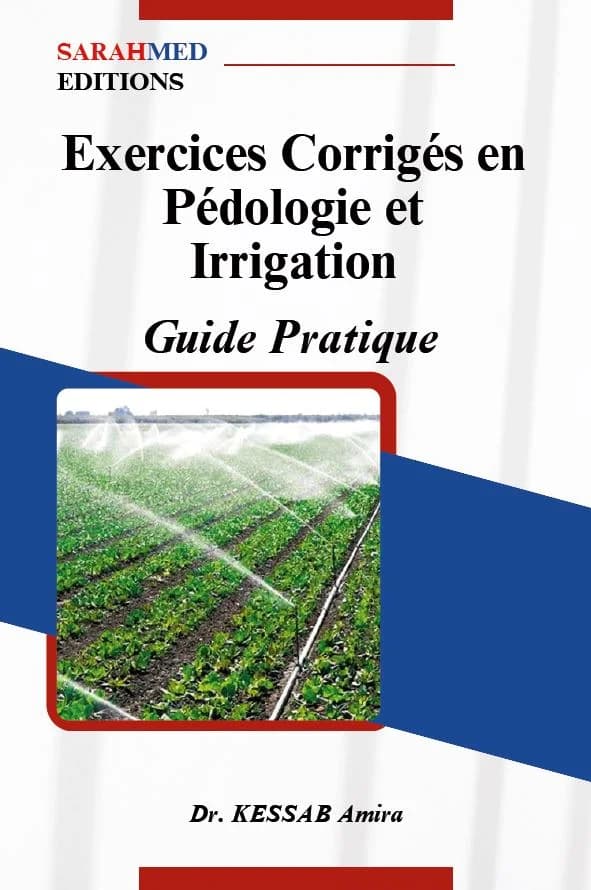 Couverture — Exercices Corrigés en Pédologie et Irrigation Guide Pratique