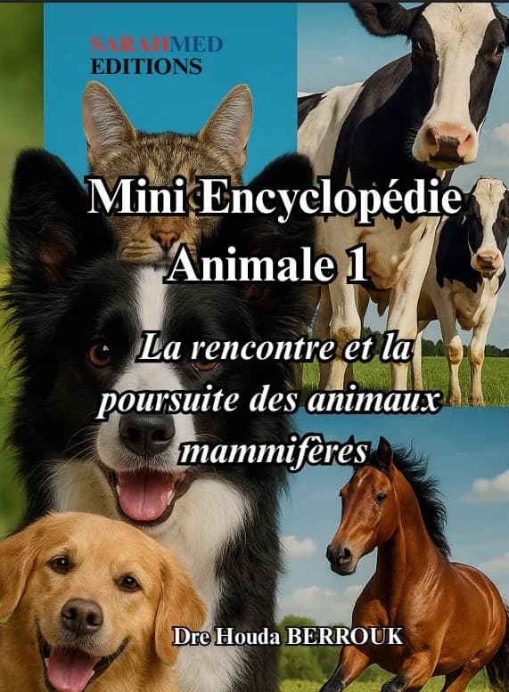 Couverture — Mini Encyclopédie Animale 1 – À la rencontre et la poursuite des animaux mammifères