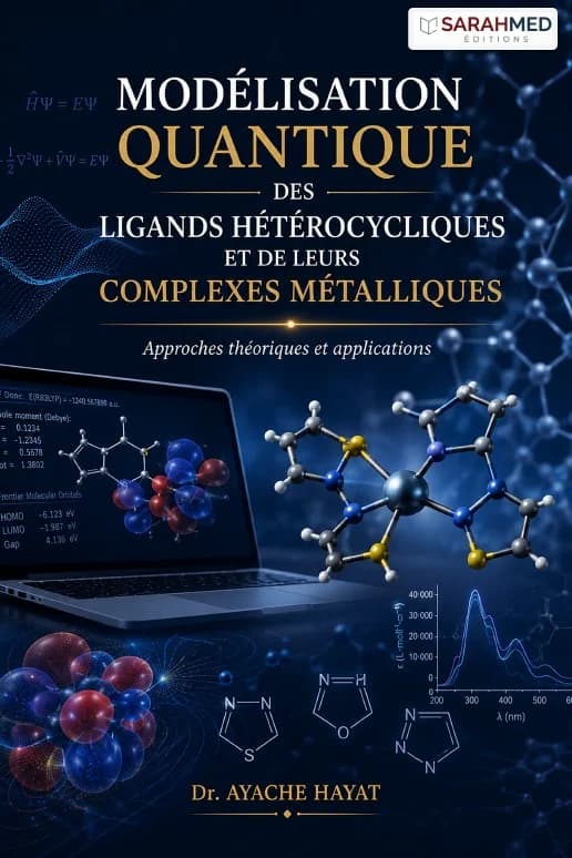 Modélisation quantique des ligands hétérocycliques et de leurs complexes métalliques : approches théoriques et applications