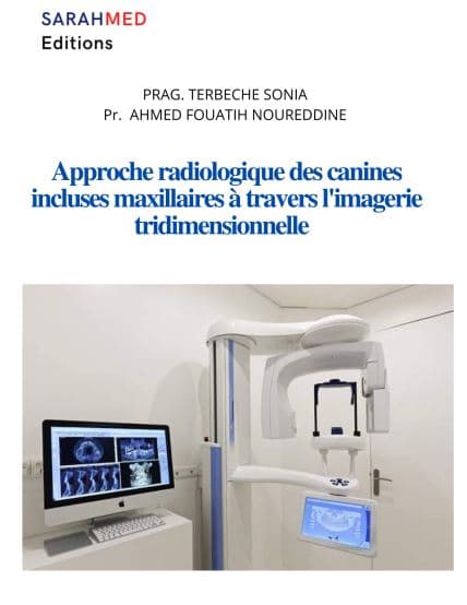 Couverture — Approches radiologiques des canines incluses maxillaires à travers l'imagerie tridimensionnelle