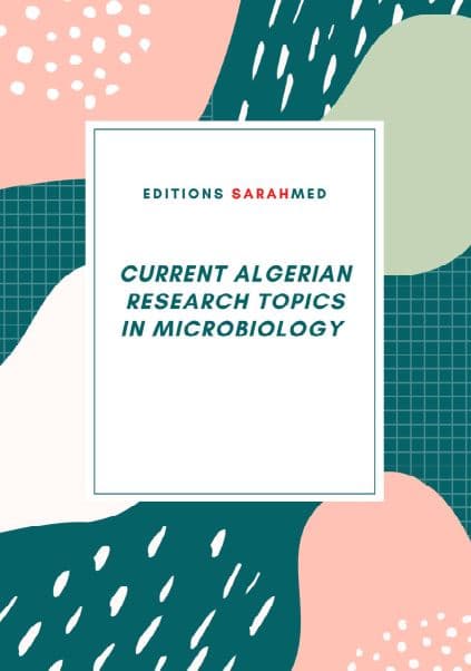 Couverture — Current Algerian research topics in microbiology